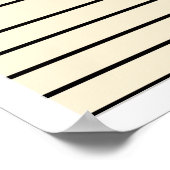 Poster Illustration géométrique esthétique (Coin)