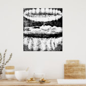 Poster Illustration Gustave Dore du paradis des Anges Dan (Cuisine)