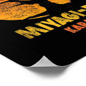 Poster Illustration Karate Kid Miyagi Do Sunset (Coin)