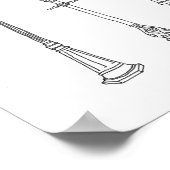 Poster Illustration Lamppost (Coin)