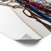 Poster Illustration Médicale Des Artères 2 (Coin)