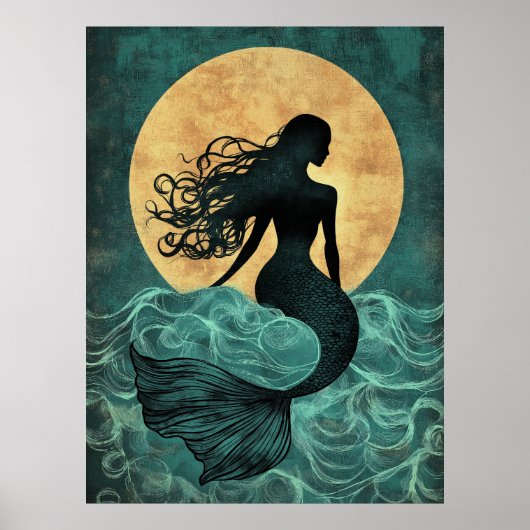 Poster Illustration Merdmaid (Devant)