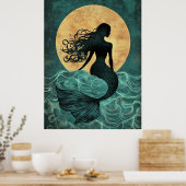 Poster Illustration Merdmaid (Cuisine)