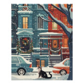 Poster Illustration New York City retro (Devant)