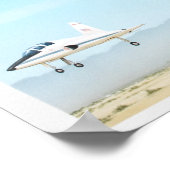 Poster Illustration numérique de Space Shuttle (Coin)