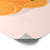 Poster Illustration orange (Coin)