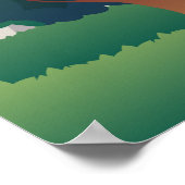 Poster Illustration paysage (Coin)