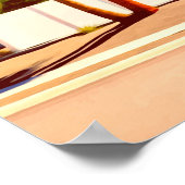 Poster Illustration Photo D'Architecture Moderne Du Milie (Coin)