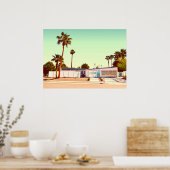 Poster Illustration Photo D'Architecture Moderne Du Milie (Cuisine)