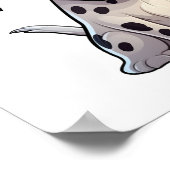 Poster Illustration pour chien de dessin (Coin)