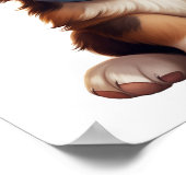 Poster Illustration pour chien de dessin (Coin)