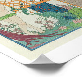 Poster Illustration pour 'Fetes Galantes' de Paul Verlain (Coin)