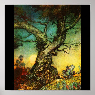Poster Illustration-Rackham 29 d'Affiche-Cru