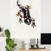 Poster Illustration scientifique de la salamandre de Lore (Bureau à domicile)