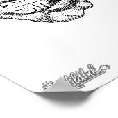 Poster Illustration Stingray (Coin)