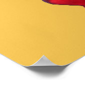 Poster Illustration végétale Radical aquarelle art (Coin)