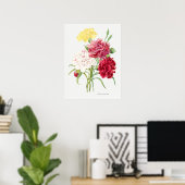 Poster Illustration vintage (Bureau à domicile)