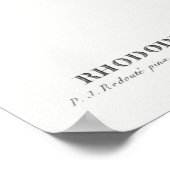 Poster Illustration vintage (Coin)