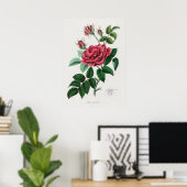 Poster Illustration vintage (Bureau à domicile)