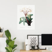 Poster Illustration vintage (Bureau à domicile)