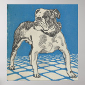 Poster Illustration vintage American Bulldog (1912) (Devant)