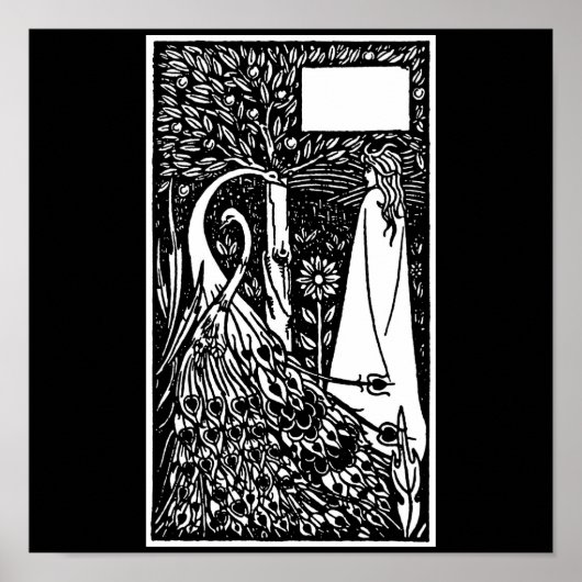 Poster Illustration Vintage-Aubrey Beardsley 38 (Devant)
