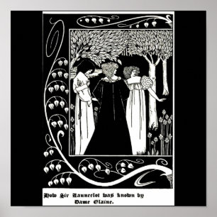 Poster Illustration Vintage-Aubrey Beardsley 5