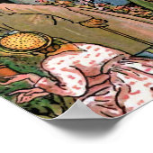 Poster Illustration Vintage "Covent Garden, Londres" (Coin)