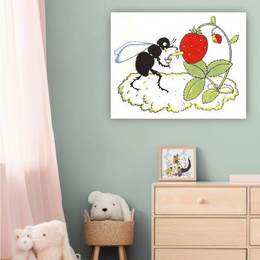 Poster Illustration vintage d'affiche d'Else Wenz Vietor