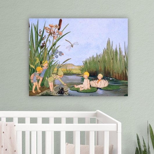 Poster Illustration vintage de Freddie Langeler