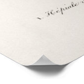 Poster Illustration vintage de papillon (Coin)