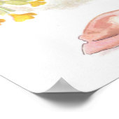 Poster Illustration vintage de Thumbelina par Elsa Beskow (Coin)