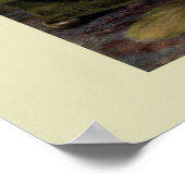 Poster Illustration vintage des chats (Coin)