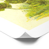 Poster Illustration vintage d'un Plante Charlie rampant (Coin)