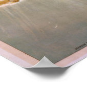 Poster Illustration vintage d'une course Toboggan (1886) (Coin)