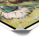 Poster Illustration vintage Frank C. Pape (Coin)