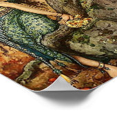 Poster Illustration vintage Frank C. Pape (Coin)