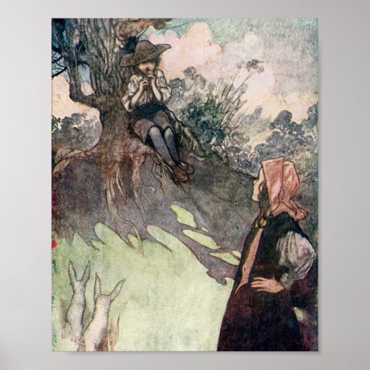 Poster Illustration vintage Le Jardin secret  (Devant)