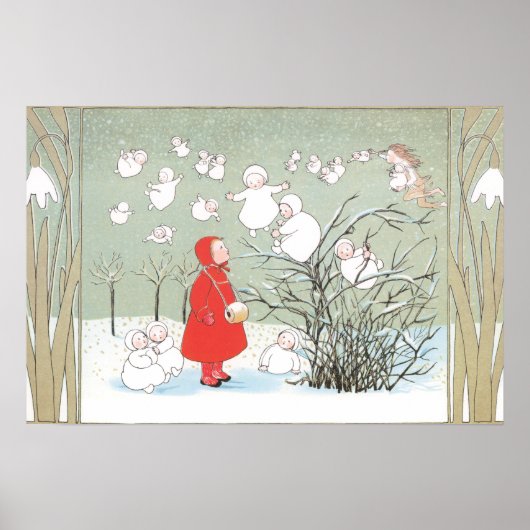 Poster Illustration vintage par Sibylle Von Olfers Affich (Devant)