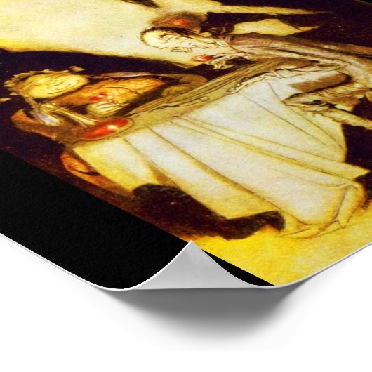 Poster Illustration Vintage-Poster-Rackham 24 (Coin)