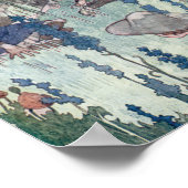 Poster Illustration vintage The Secret Garden (Coin)