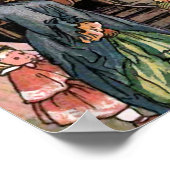 Poster Illustration Vintage "The Underground, London" (Coin)