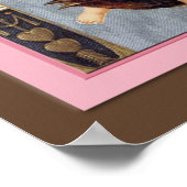 Poster Illustration vintage Valentine (Coin)