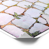 Poster Illustration Vintage vide (Coin)