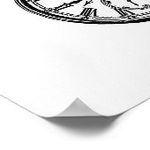 Poster Illustration vintage Watch (Coin)