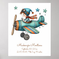 Illustration Whimsical personnalisée pour bébé