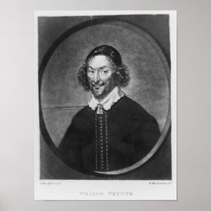 Poster Illustration William Prynne