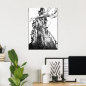 Poster Illustration Willy Pogany (Bureau à domicile)