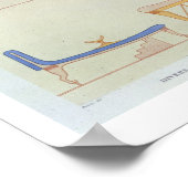 Poster Illustrations de divers sièges et armchai peints (Coin)