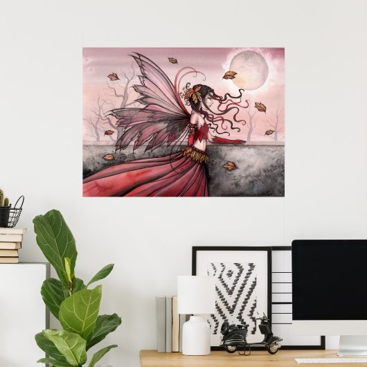 Poster "illustrations molly harrison" (Bureau à domicile)